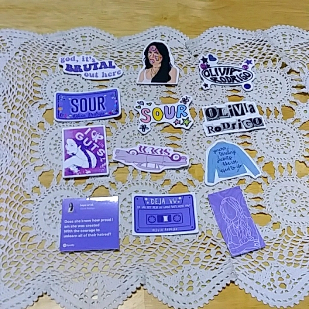 Female Singer new stickers for crafts, crafts Etc